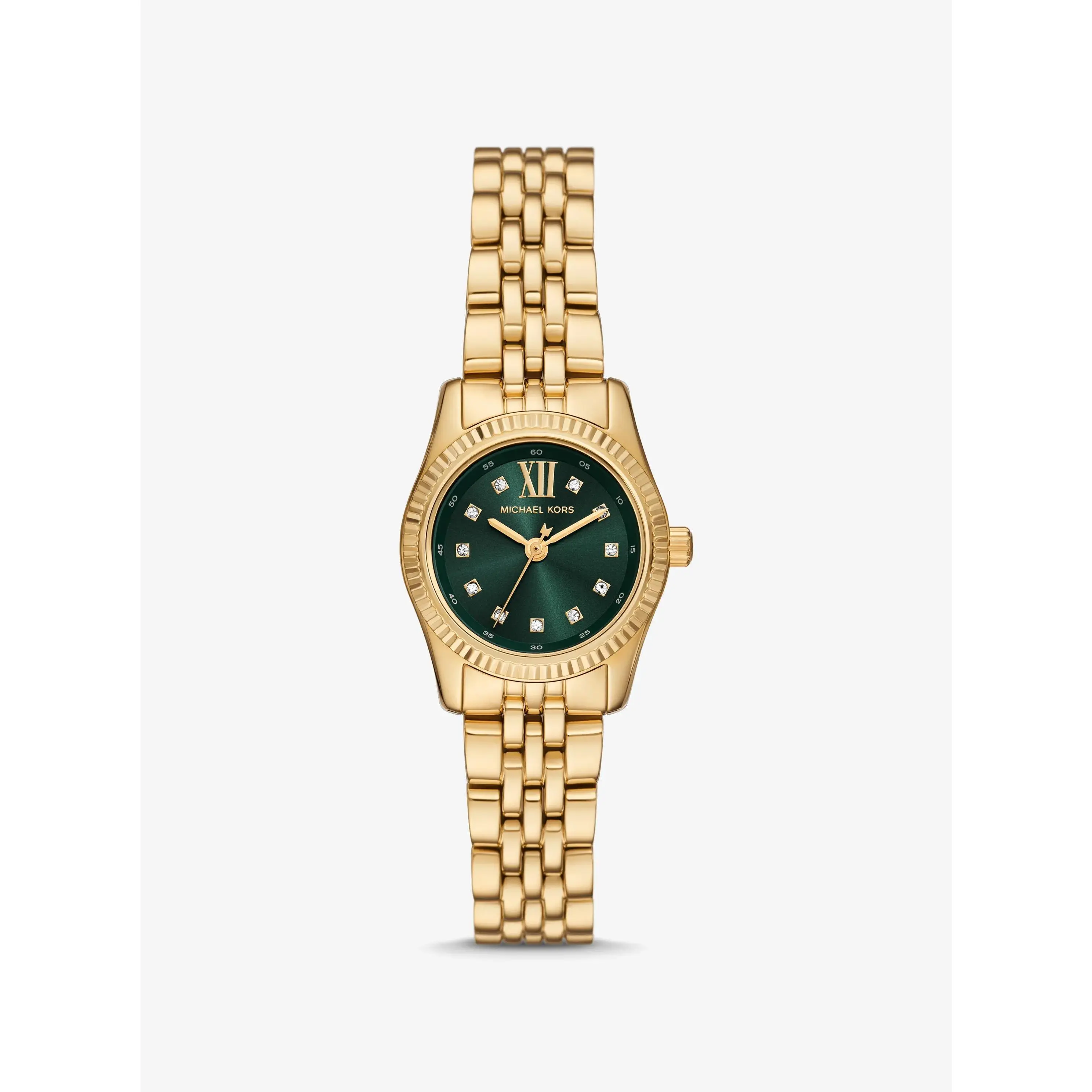 Petite Lexington Pavé Gold-Tone Watch