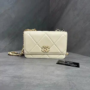 Pre-owned CHANEL SN30 beige woc