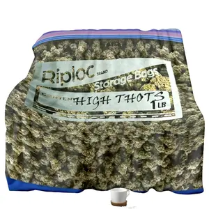 1pc Dank Weed Themed Blanket - Culture with & "High Thots" Text, Soft Flannel Bedspread, Anti-Pilling & Machine Washable Couch Bed Camping Travel Throw, Suitable for All Seasons Gift for Stoners/Weed Lovers