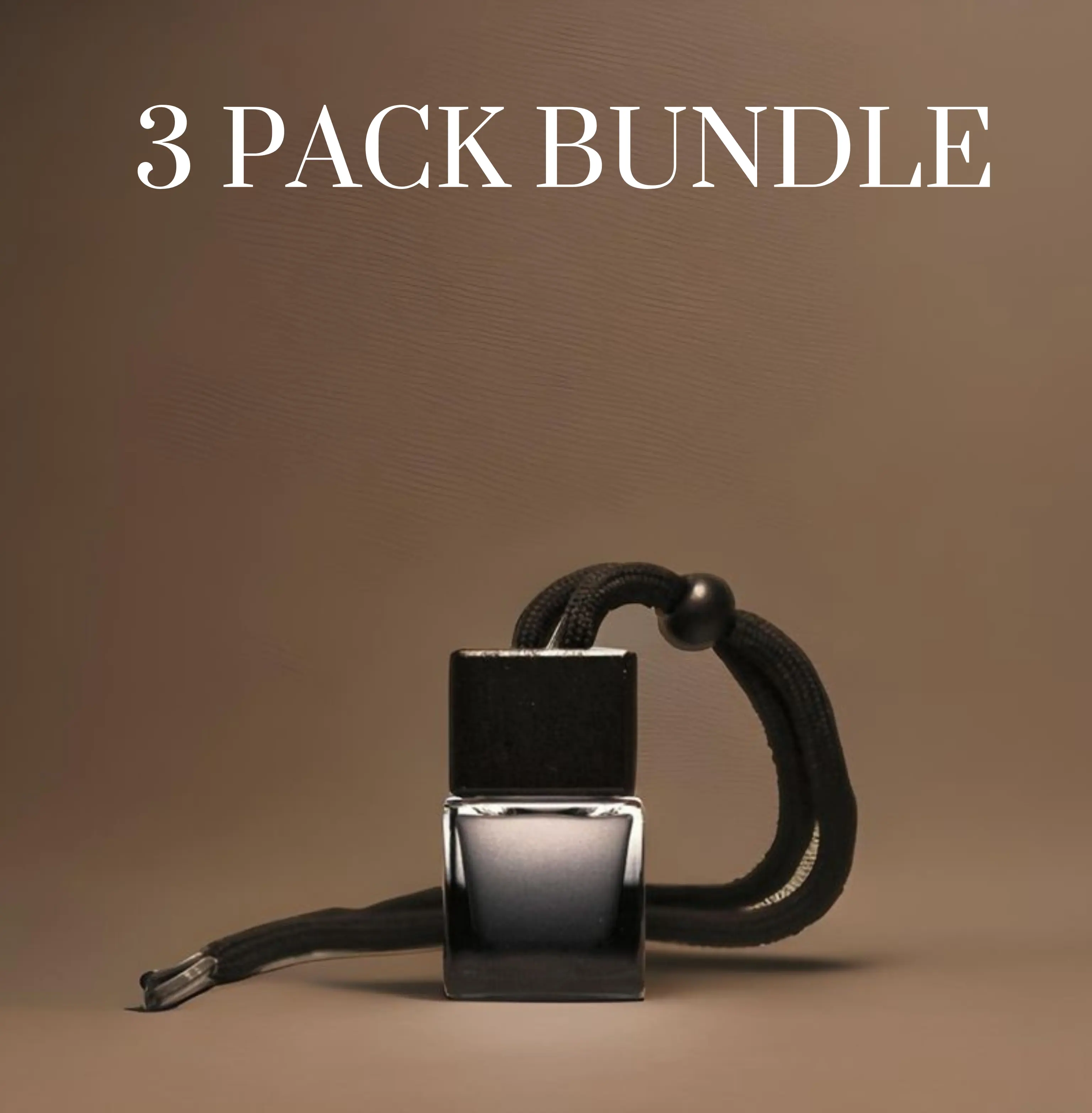 Clean Air Co. - 3 Pack Bundle - Hanging Air Freshener -  Black Ice, Melon Breeze, and Mahogany Teakwood - No Labels - For Cars and Trucks - Long Lasting