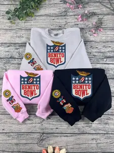 EMBROIDERED Bunny Bowl 2026 Sweatshirt – Football Halftime Inspired Crewneck | Unisex