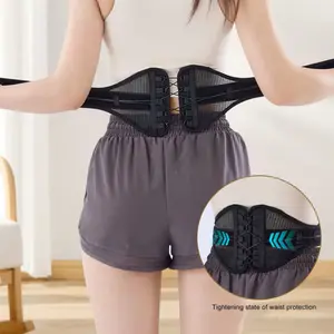 Adjustable Waist Support Belt for Exercise Running Golf Medical Workers, Back and Spine Supporter, Unisex Posture Corrector, Back Correction Band