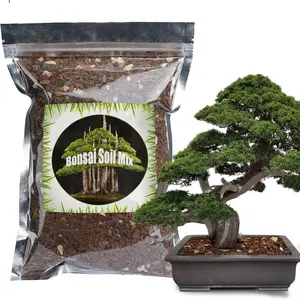 Bonsai Soil Mix Ready to Use (1Qt), Premium Fast Draining Organic All Purpose Potting Mix for All Varieties of Bonsai Doter