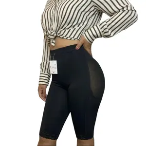 CAPRI - 1128 - High-Waisted Tummy Control Shapewear with Lace Trim for Women Seamless Comfortable Fit