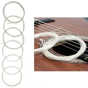1 Pack Silver Plated Classical Guitar Single Replacement String Anti-Rust Soft Clear Tone Nylon Guitar Accessory For Beginner Professional Guitarists