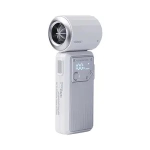 2025 New Handheld Turbo Mini Fan, Rechargeable Portable Strong Wind Cooling Fan, Desktop Outdoor Travel Summer Essential Gadget