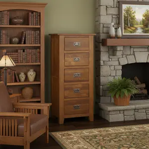 Mission 5 Drawer Lingerie Dresser