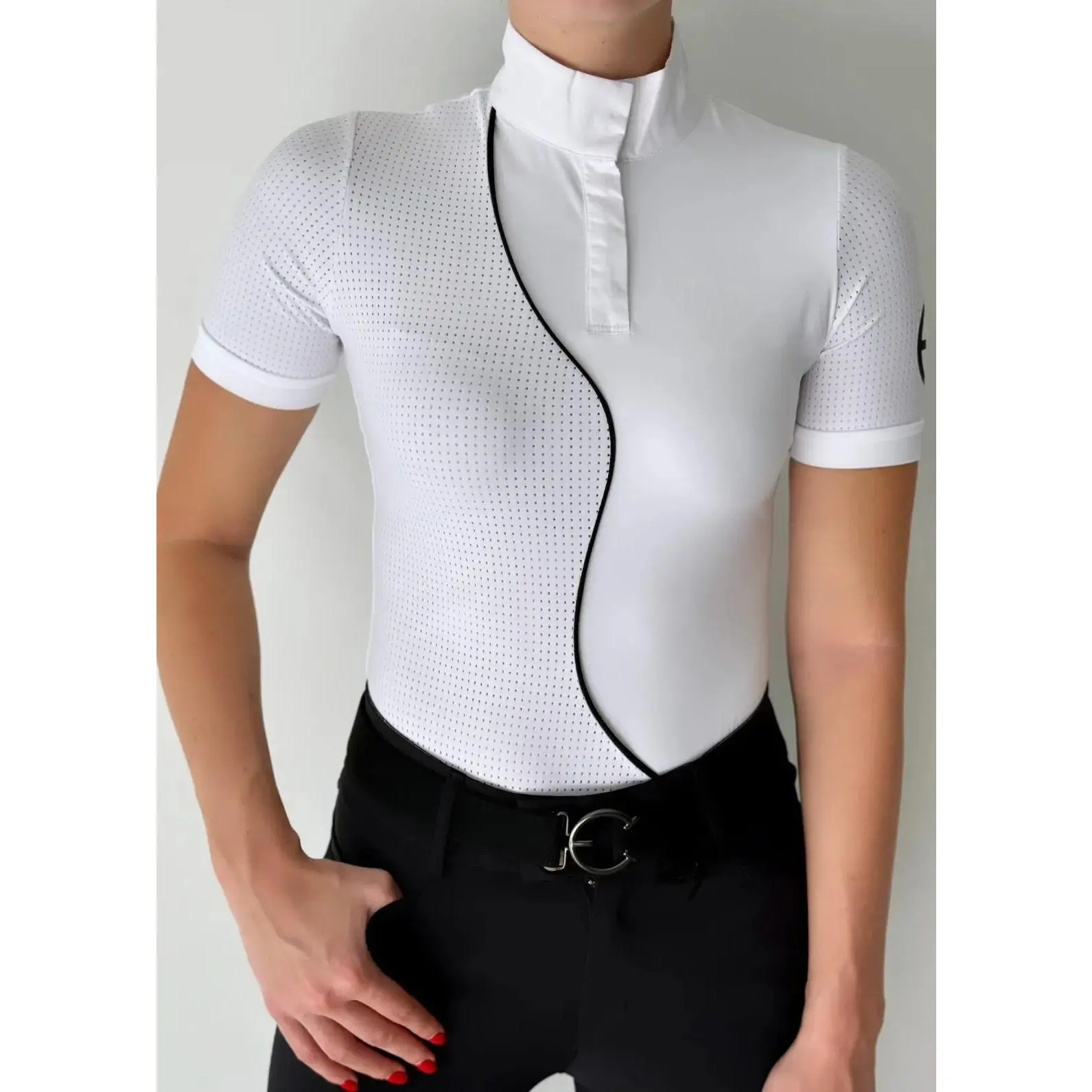Equestrian Club Lenna Short Sleeve Show Shirt