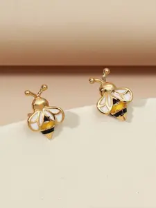 1 pair Adorable Bee-Shaped Pendant Earrings | Versatile for Holidays and Everyday Fashion - Valentine's Day | Mother's Day | Anniversary | Birthday Gift for Her