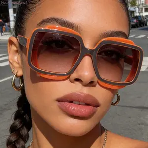 Unisex Vintage Y2K Sunglasses, Retro Futuristic Design with Lightweight Frame, UV400 Protection Trendy Shades Perfect for Outdoor Sports, Streetwear, Festivals & Daily Casual Wear tiktokshopspringglowup