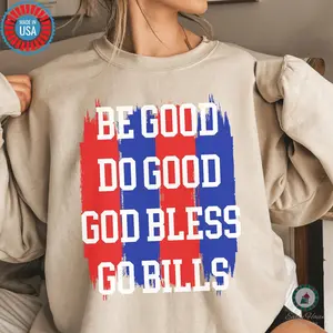 Josh Allen 17 MVP Sweatshirt, Be good, do good, God bless, go Bills sweatshirt, unisex sweatshirt, Buffalo Football
