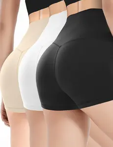 Size M, 3 Pack Spandex Shorts for Women, 2.5 Inch Slip Shorts for Under Dress Yoga Workout Biker Booty Cheerleader Dance Shorts (X0043ZAW5R))