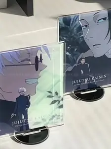 New Jujutsu Kaisen Gojo Satoru Summer Oil Acrylic Standee, High-Quality Desktop Decoration, Anime Collectible Figurine