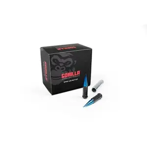 Gorilla Automotive - 6 LUG 14-1.50 SPIKE LUG KIT BLUE