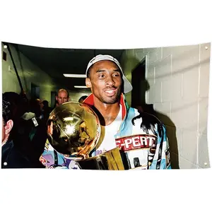 60in x 40in   tapestry Kobe Flag Funny Man Cave Wall Meme Flag for College Dorm Room Decor  poster  home decor banner wall art bedroom