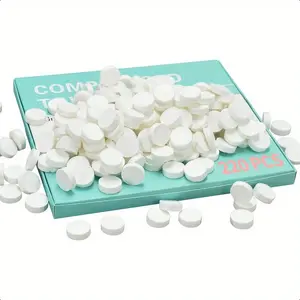220pcs Compressed Towels Disposable Compressed Face Towels Mini Tablets Magic Towel Washcloths for TravelNon-Woven Compressed Face Towels travel Compressed paper towels