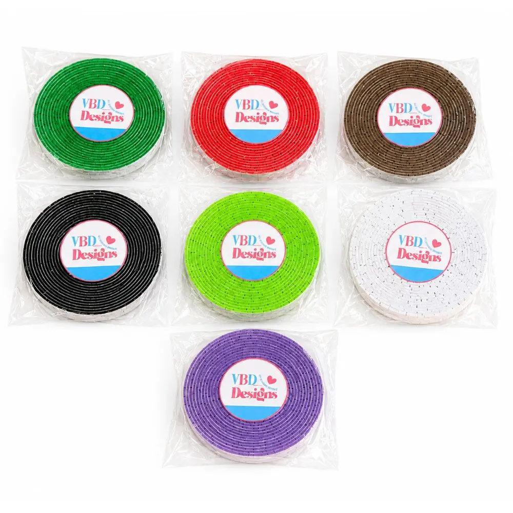 3D Double-Sided Foam Tape 2mm – 7 Color Bundle for Paper Crafts & Cake Toppers