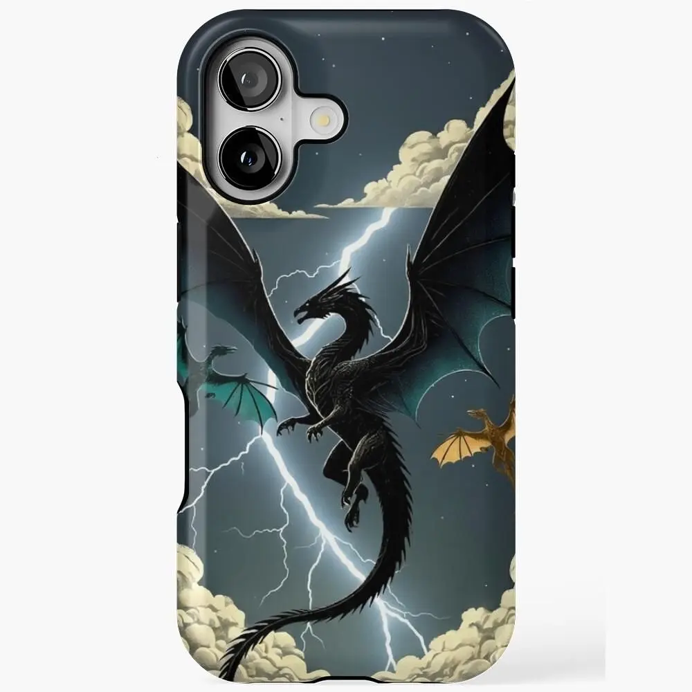 Flying Dragons iPhone Case