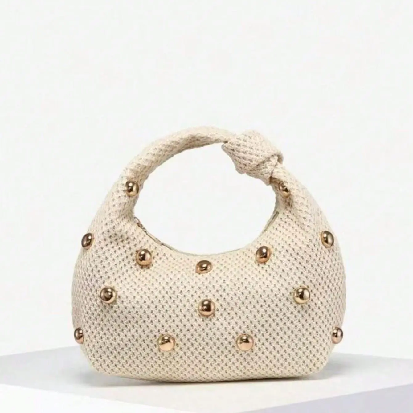 Women's Vintage Simple Shoulder Bag, Casual Bohemian Hollow  Underarm Bag Handbag Woman Purse Suitable for Going Out, Dating, Commuting