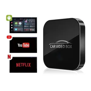 4+32G Memory Wireless CarPlay car adapter suitable for iPhones and Android phones.The 2026 upgraded version converts wired to wireless, supports Apple CarPlay, features a mini USB design, comes with a Type-C extension cable, is plug-and-play