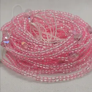 Hearts waist beads (tie on 50 inch) Hearts waist beads (tie on 50 inch)