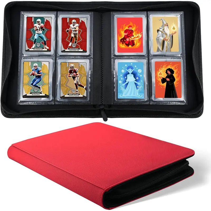 ringless binder for pokemon cards 9-Pocket Trading Card Binder for Pokemon Cards – Forzarocket® main image 0