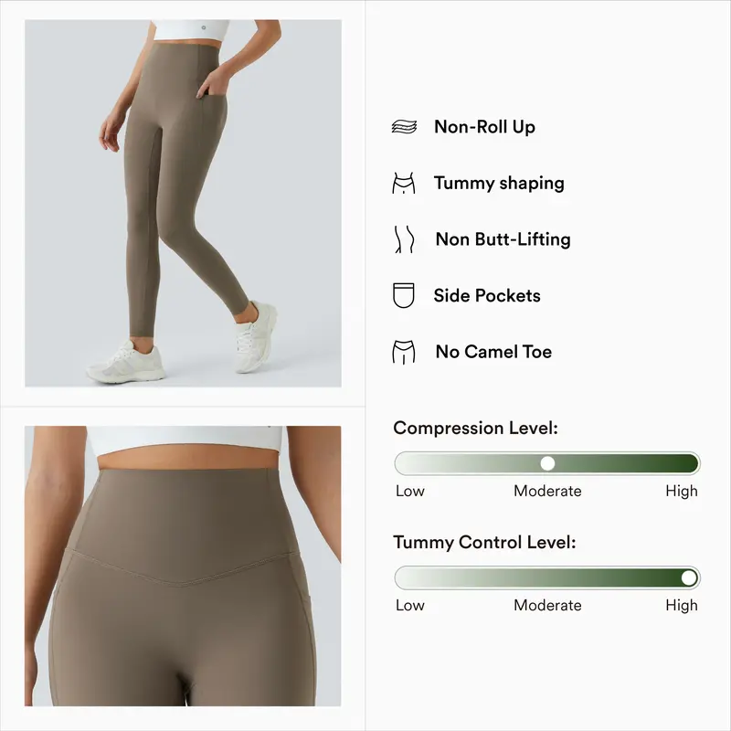 Halara UltraSculpt High Waisted Tummy Control Pocket Shaping Training Leggings  #TikTokShopHolidayHaul 1