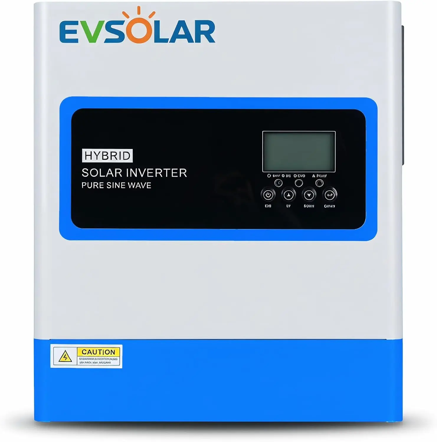 3000W Hybrid Solar Inverter, Works with/Without Battery, 100A MPPT, 120V Pure Sine Wave for RV Home Off-Grid