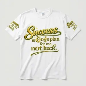 Success Is God’s Plan for Me – Faith Statement Tee