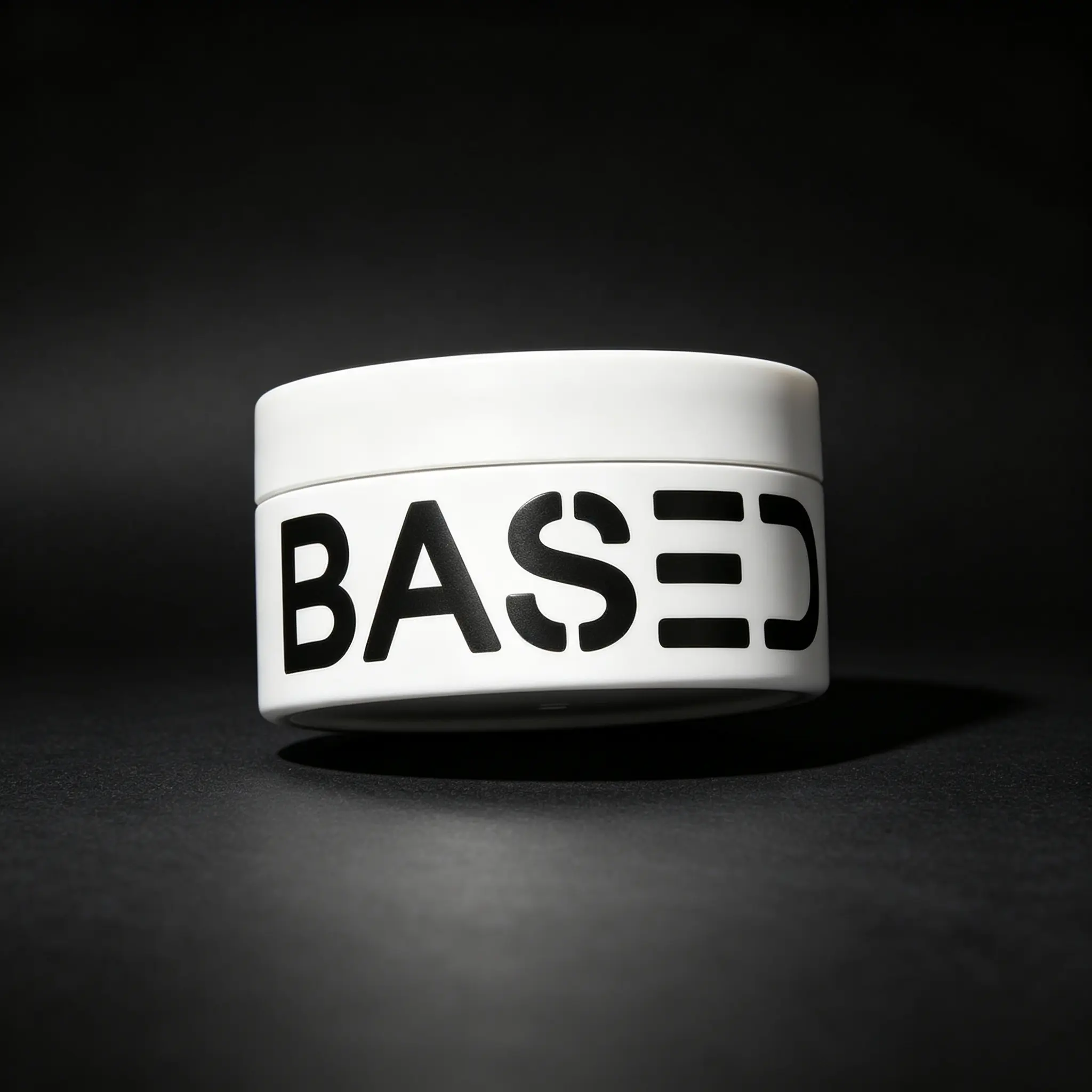 BASED Matte Hair Clay 3oz, Long-Lasting Strong Hold, Gentle Non-Toxic Blend with Shea Butter & Beeswax