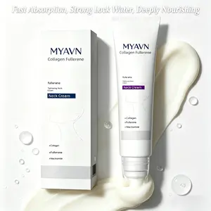 Reduces Wrinkles and Double Chin,Five Rollers for All Around Massage,Neck Firming Cream,Collagen Neck Cream,Relieves Edema,Suitable for Wrinkled Skin,with Hyaluronic Acid,VitaminC+E. Summervibes