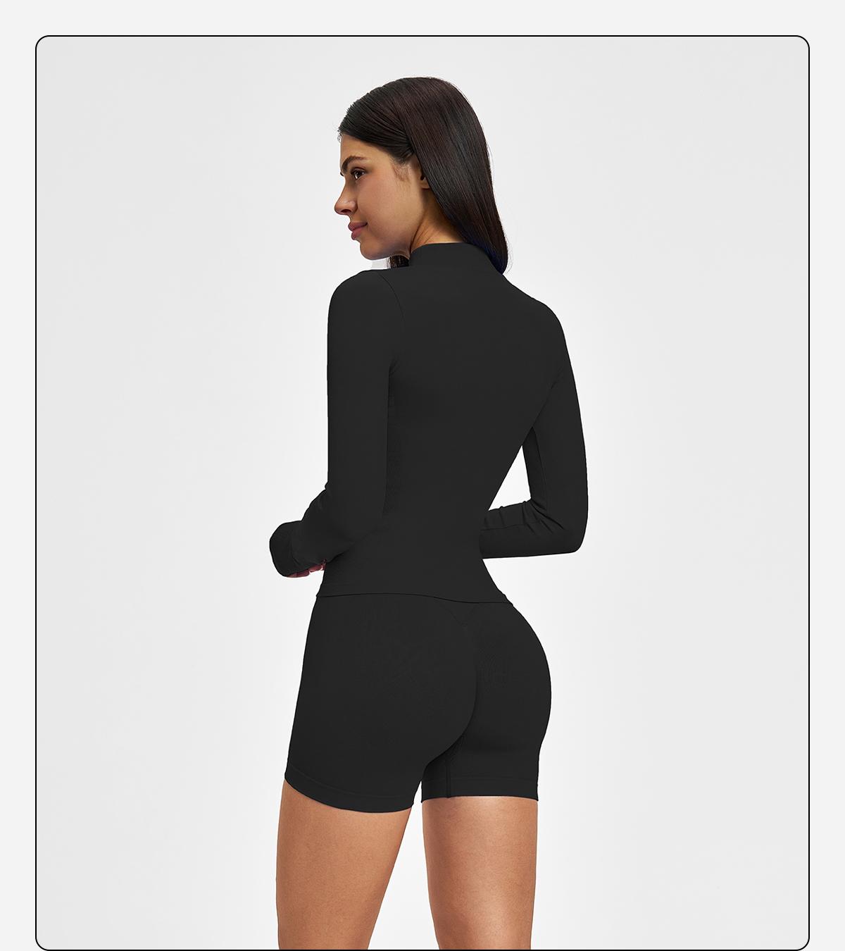 MFNIM Women’s Seamless Yoga Set – Cross-Back Design, Tight Fitness Wear, High-Stretch Running Workout Set