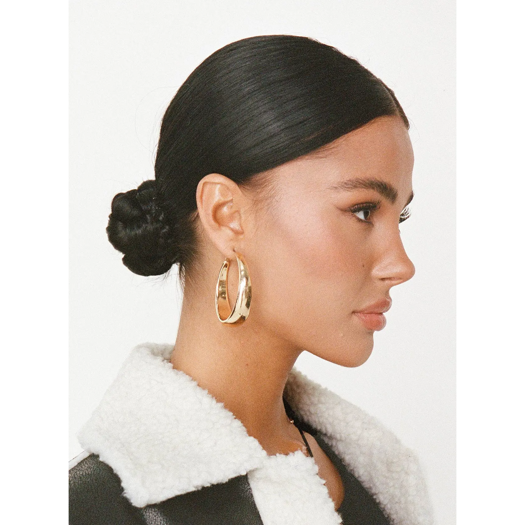 Raskin Hoop Earrings Gold