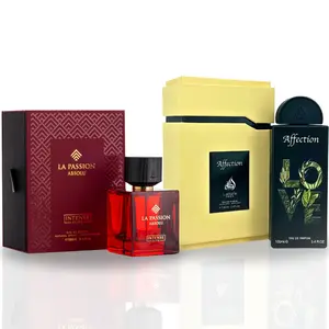AFFECTION EDP Spray 100ML (3.4OZ) By Lattafa Pride & LA PASSION ABSOLU EDP Spray 100ML (3.4OZ) By Intense Elite. (BUNDLE)