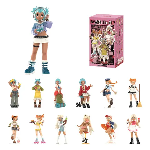 Peach Riot Rush Hour Series Figures,summerwins