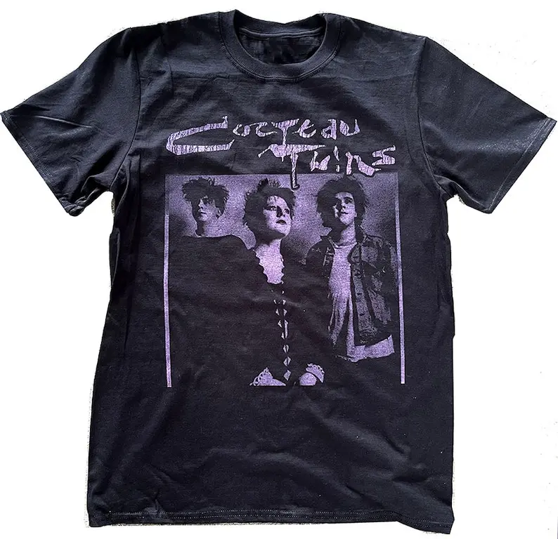 Cocteau Twins promo tee, graphic Tees, 90s vinatge TShirt, gift for fan