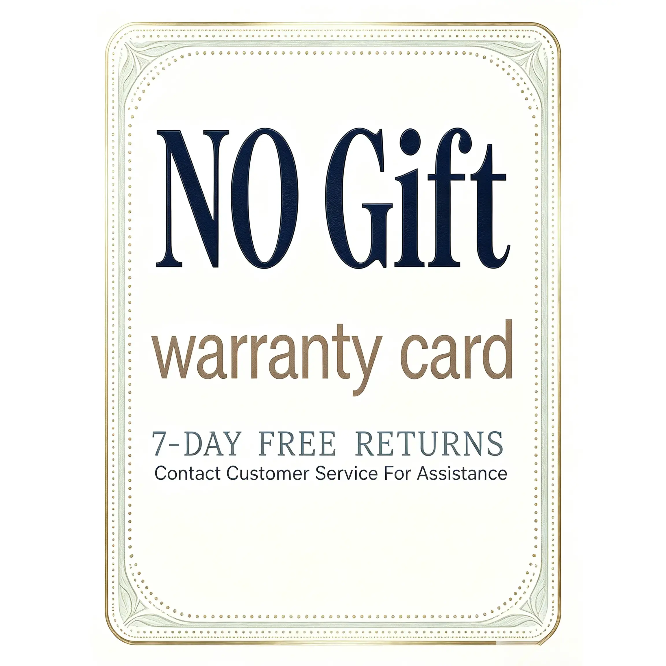 Purchase orders are exempt from packaging fees, free packaging