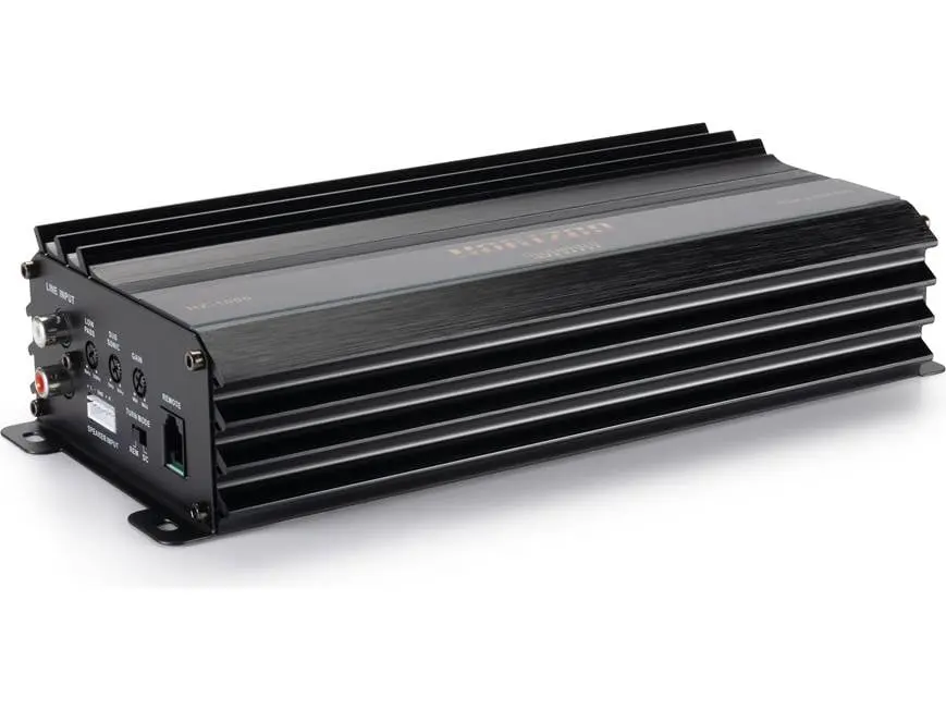 Sundown Audio HZ-1000 Horizon Series Mono Sub Amplifier — 700 Watts RMS x 1 at 2 Ohms Aluminium Compact
