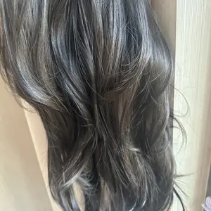 Dark Brown Wavy Layered Clip-In Wig for Women
