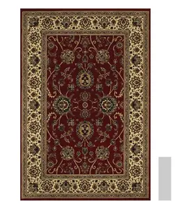 Oriental Weavers Ariana 130/8 Red-Ivory Polypropylene Runner, 2x8 Traditional Colorful Vibrant Traditional Runner, Traditional Colorful Runners, Vibrant Traditional Runners