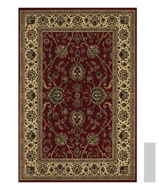 Oriental Weavers Ariana 130/8 Red-Ivory Polypropylene Runner, 2x8 Traditional Colorful Vibrant Traditional Runner, Traditional Colorful Runners, Vibrant Traditional Runners