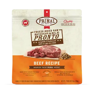 Freeze-Dried Raw Scoopable Pronto Dog Food - Beef Recipe