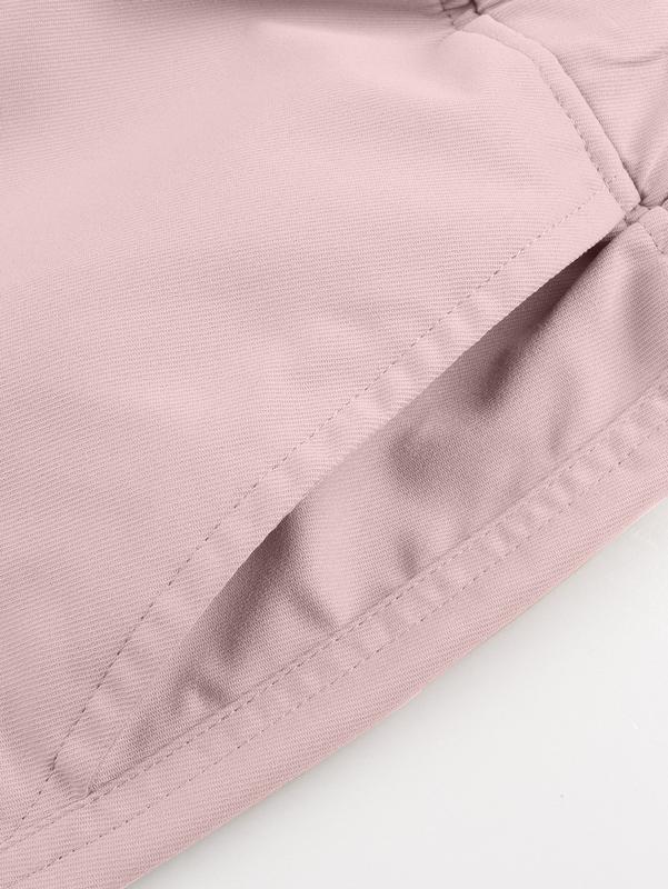 Teen Girls' Casual Multi-Pocket Cargo Pants | Basic Style Easy Care for School & Daily Use