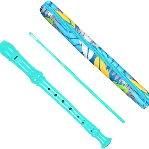 Descant Soprano Recorder Music Recorder Instrument for Kids Flute Kids Recorder with Cleaning Rod + Case Bag…