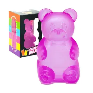 Gummy Bear Sensory Fidget Toys with Jelly-Like Filling, Soft Stress Relief, Anxiety Relief, Calming Fidget Toys for Kids Adults, Birthday Gifts, Party Favor Bag Filler