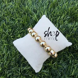 Bubble Chunky Bracelet - Gold Beaded Design for Stylish Accessory