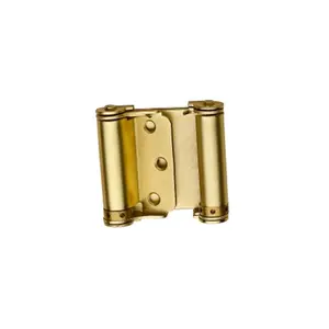 National Hardware Hinge Dbl Act Spring Satbrass N100-049