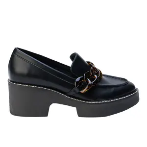 COCONUTS by Matisse Womens Louie Platform Loafers Casual - Black