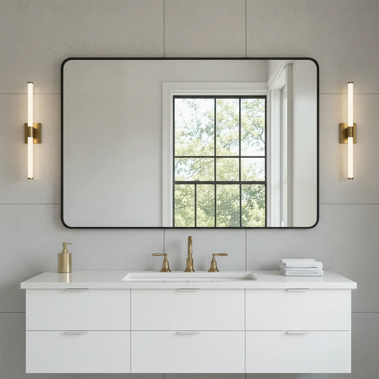 ikea ramebo gold mirror review - TikTok Shop