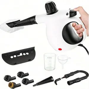 Steam Cleaner, Pressurized Steam Cleaner For Home&Car, Upgrade 450ML/15.22 Oz Tank, Lightweight Portable Steamer With 12Accessories For Cleaning Kitchen, Grout, Furniture, Couch, Car And Bathroom